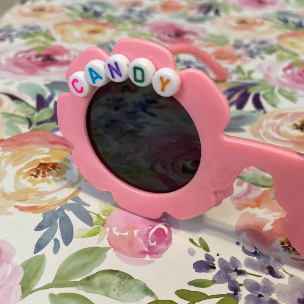 Girls candy girl pink sunglasses